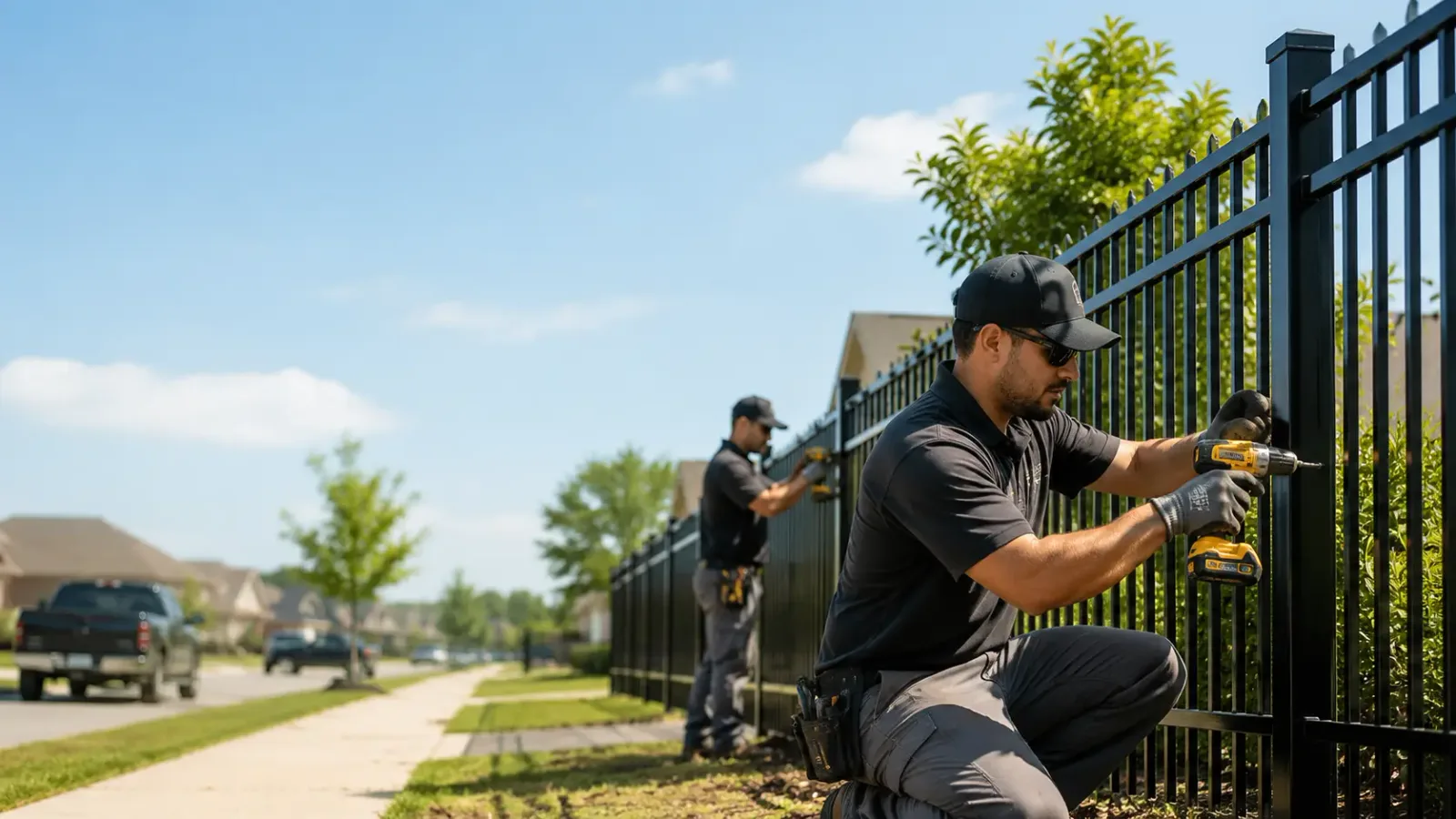 Metal Fence Installation in Wesco, MO
